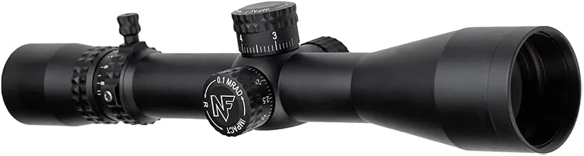 Nightforce NIGHTFORCENXS 2.5-10x42mm F2 30mm Tube Durable Precise Accurate Black Gun Scope - ZeroStop Parallax Adjustable Second Focal Plane Illuminated Hunting Scope