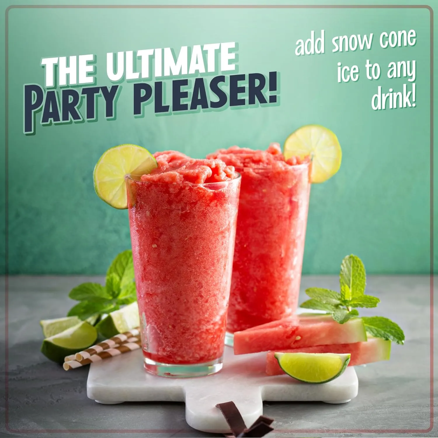 Nostalgia Snow Cone Shaved Ice Machine - Retro Table-Top Slushie Machine Makes 20 Icy Treats - Includes 2 Reusable Plastic Cups & Ice Scoop - Retro Red