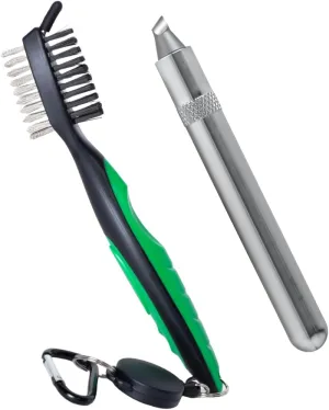nU Groove Sharpener - Golf Club Groove Sharpener, Re-Grooving Tool and Golf Groove Cleaner - Generate Optimal Backspin & Restore Your Old Irons - PGA Recommended Golf Groove Sharpening Tool