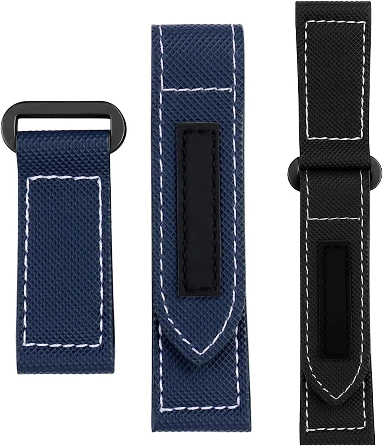 Nylon Canvas Strap For Panerai Lumino PAM01118 01661 Black Blue Watchband Bracelet 24mm