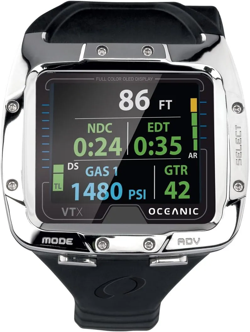 Oceanic VTX Scuba Diving Computer Receiver Only