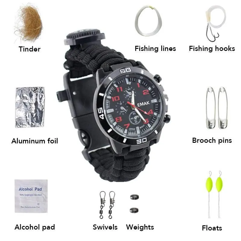 Outdoor Hiking Multifunctional Product diversity Exquisite Watch Survival