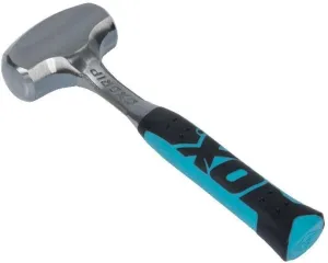 OX Tools 3lb Club Hammer Smooth Face Solid Steel Body with Non Slip Grip Mini Sledge Hammer Heavy Duty Handle Demolition Hammer Real Steel Hammer Head ‎OX-P082703