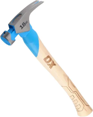 OX TOOLS Pro Series 18 Ounce California Framing Hammer | Hickory Handle