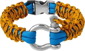 Paracord Men Bracelet Multi Style Adjustable Antic Anchor Premium Durable Mens Bracelet Resistant Waterproof Survival Paracord Handmade Nautical Wristband for Men Women