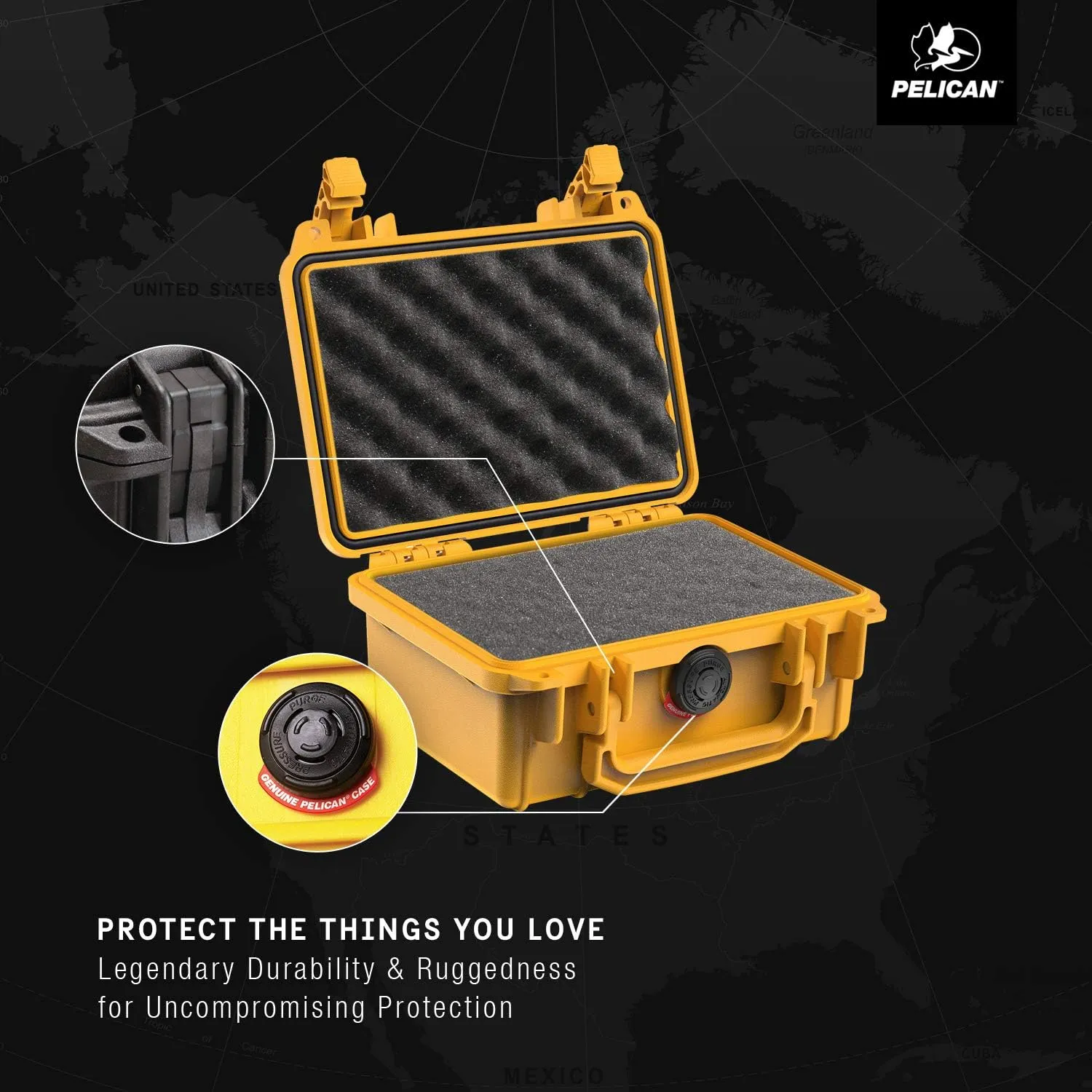 Pelican 1120 Case With Foam (Silver)
