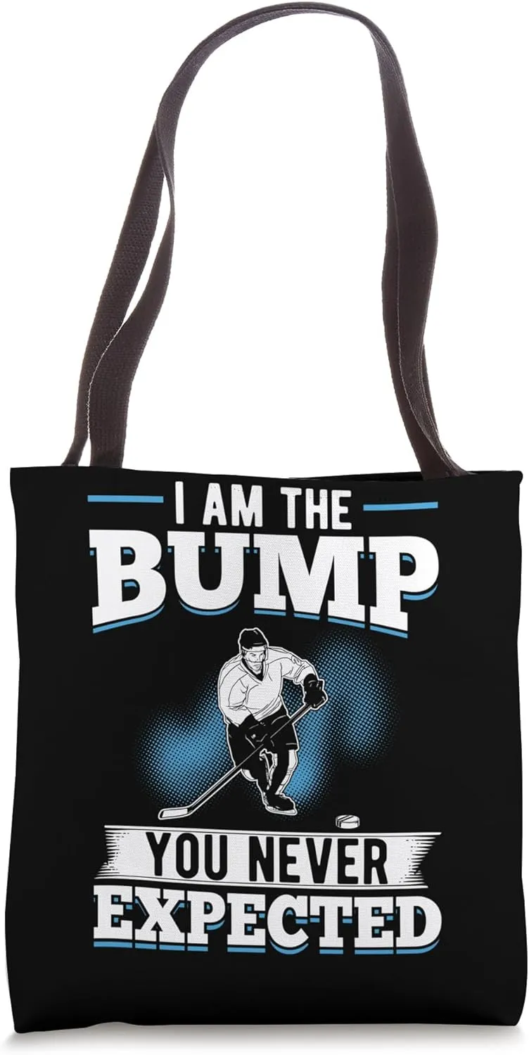 Penalty Box Ice Hockey Enforcer Sin Bin Tote Bag