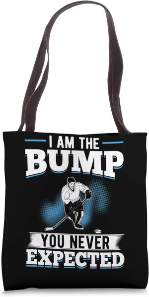 Penalty Box Ice Hockey Enforcer Sin Bin Tote Bag