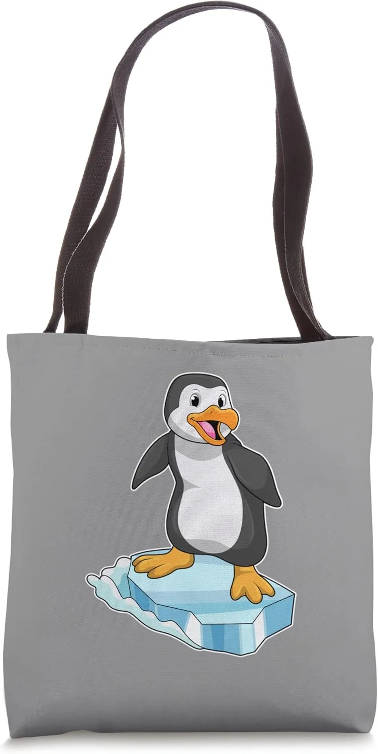 Penguin Ice floe Tote Bag