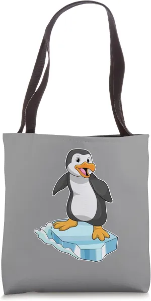 Penguin Ice floe Tote Bag