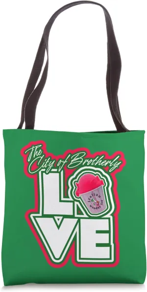 Philadelphia Wooder Ice City of Brotherly Love Park Philly Tote Bag
