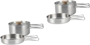 Picnic Pan Frying Pan Fry Pans Cooking Pot Camping Pot Camping Pan Camping Utensil Frying Accessory