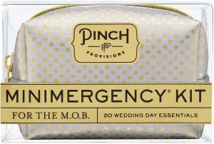 Pinch Provisions Minimergency Kit for M.O.B, Includes 20 Must-Have Emergency Essential Items for The Big Day, Compact, Multi-Functional Zipper Pouch, Perfect Survival Kit for Mother of Bride