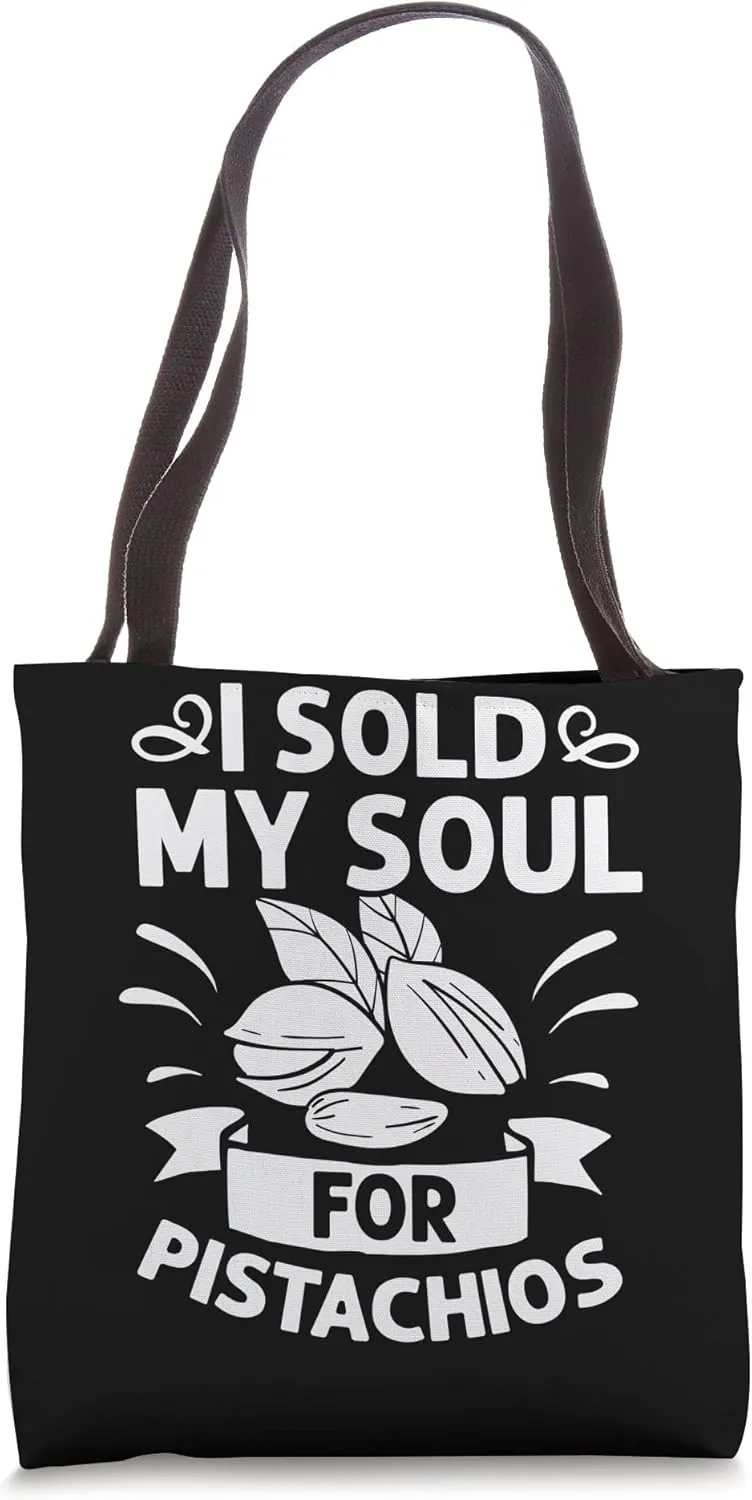 Pistachio Nuts Tree Ice Cream Dessert Unsalted Bowl Tote Bag