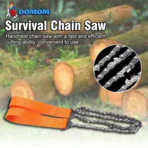 Pocket Back-to-school sale Hand Survival Saw Highly praised Chain Tool DOMOM