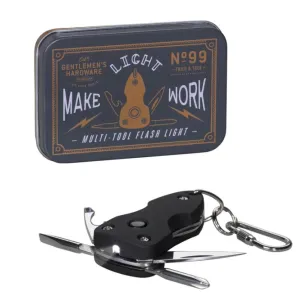 Pocket Multi Tool with Flashlight