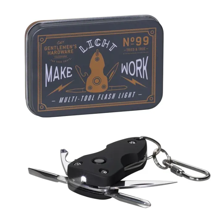 Pocket Multi Tool with Flashlight