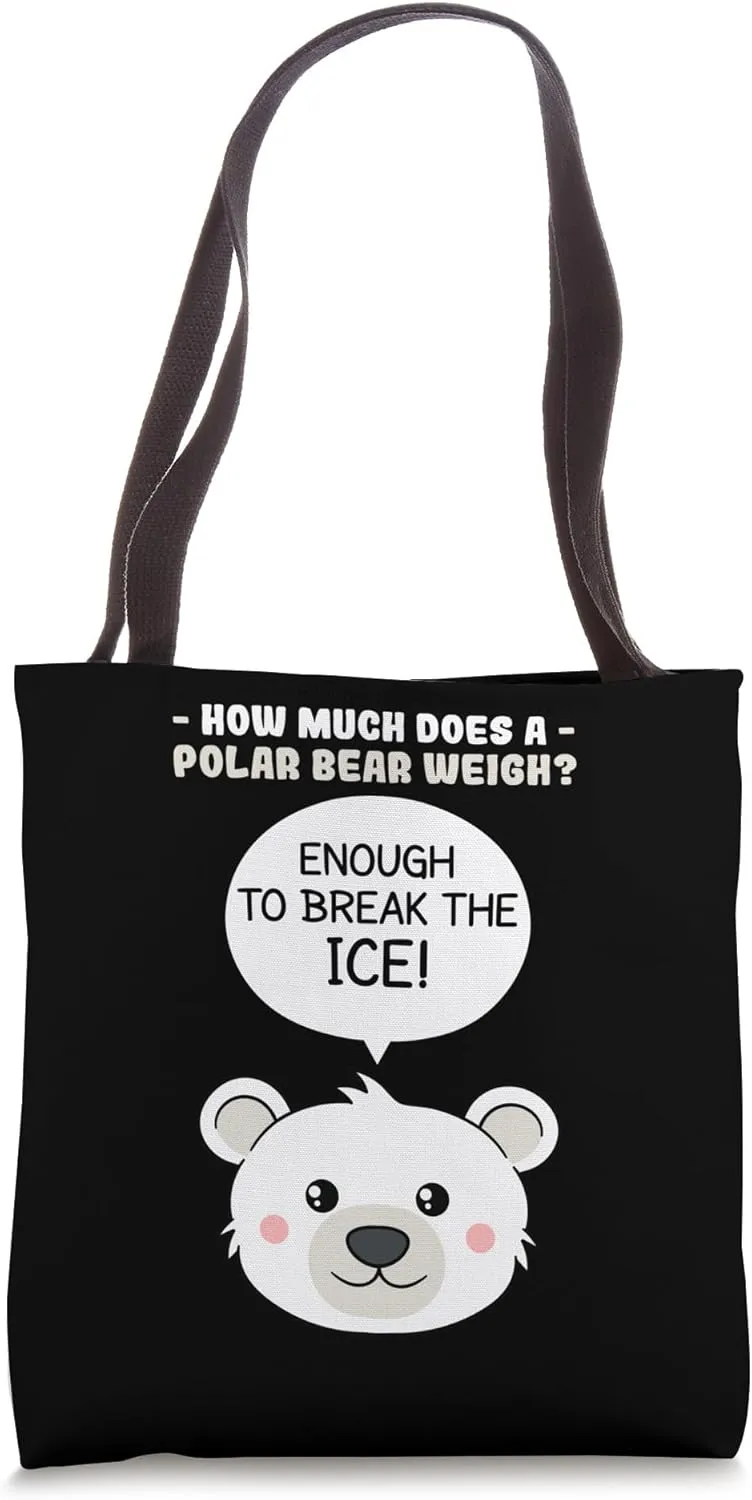 Polar Bear Biologist Specialist Zoologist Expert Arctic Tote Bag