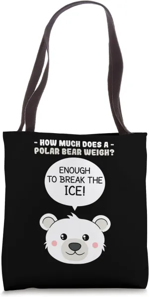 Polar Bear Biologist Specialist Zoologist Expert Arctic Tote Bag