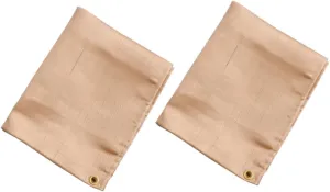 POPETPOP Waterproof Heat Insulation Mats 2pcs 45x45cm Fireproof Blankets for Outdoor Activities