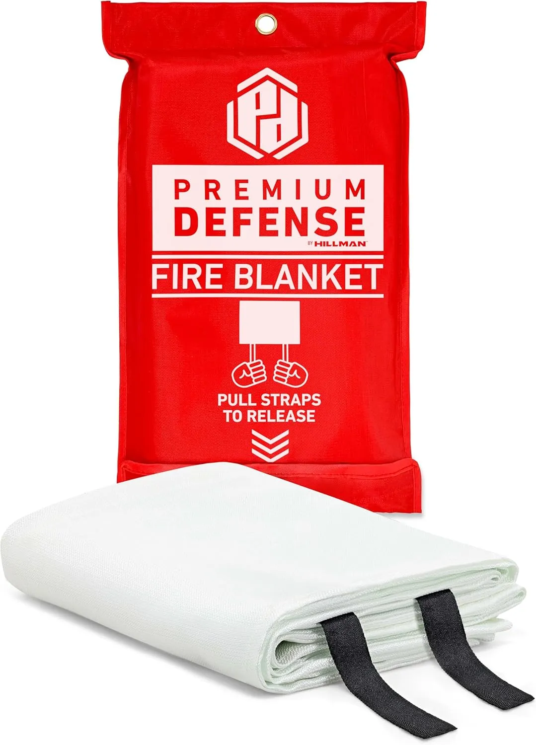 Premium Defense Fire Blanket, Emergency Fire Blanket, Fire Extinguisher, Flame Suppression, Fiberglass