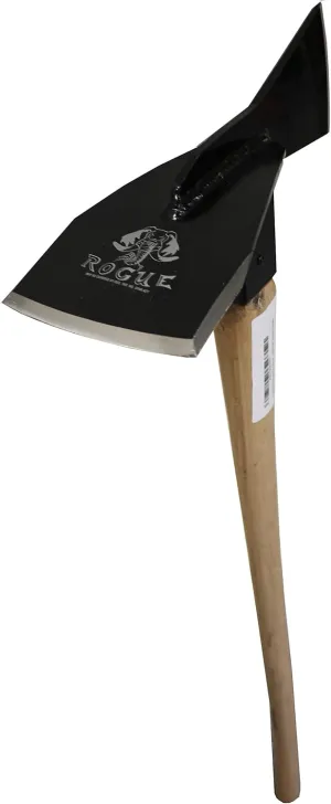 Prohoe Rogue 55HXH Hoe and Axe Combination 40" Hickory Handle for Clearing and Trail Building | Toughest Tool | Pulaski Style