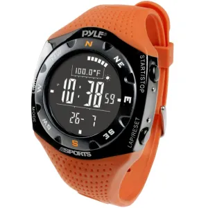 Pyle Multifunction Skiing Sports Training Watch - Smart Classic Fit Sport Digital Fitness Gear Wrist Tracker w/ Chronograph, Timer, Alarm, Altimeter, Barometer, For Men and Women PSKIW25O,2.4 ounces