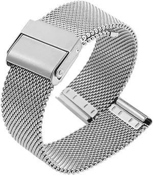 Quick Release Watch Strap Stainless Steel Metal Strap Mesh Wristband Replacement Band Smart Watch Wristbands for Men Women Compatible with Most Watches,Silver,18mm