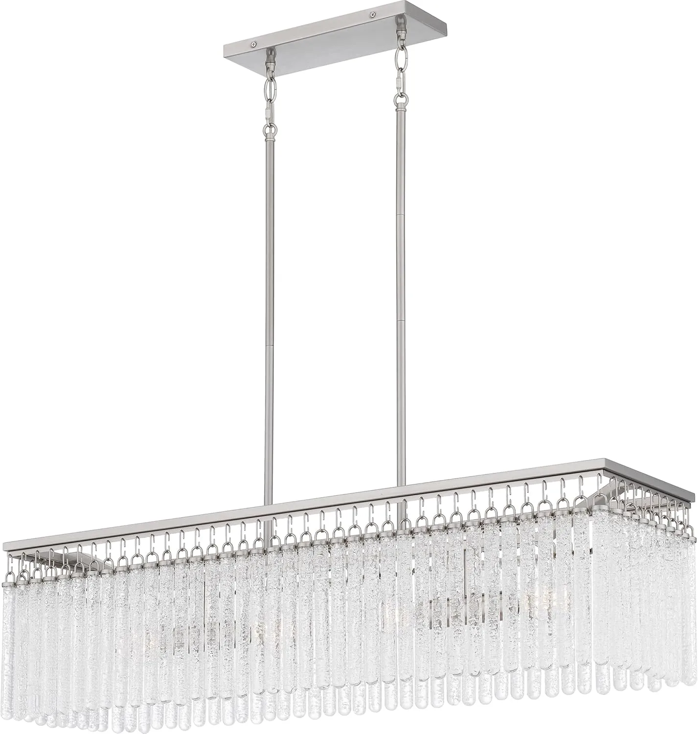 Quoizel Camilla 4-Light Brushed Nickel Island Light