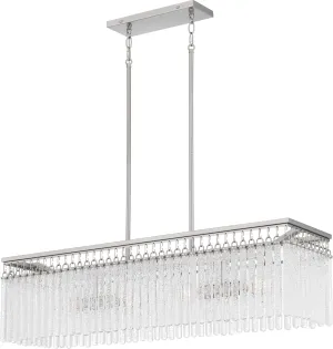 Quoizel Camilla 4-Light Brushed Nickel Island Light