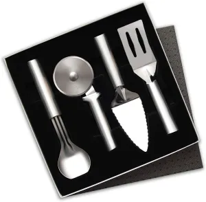 Rada Cutlery Ultimate Utensil Gift Set, Silver Handle