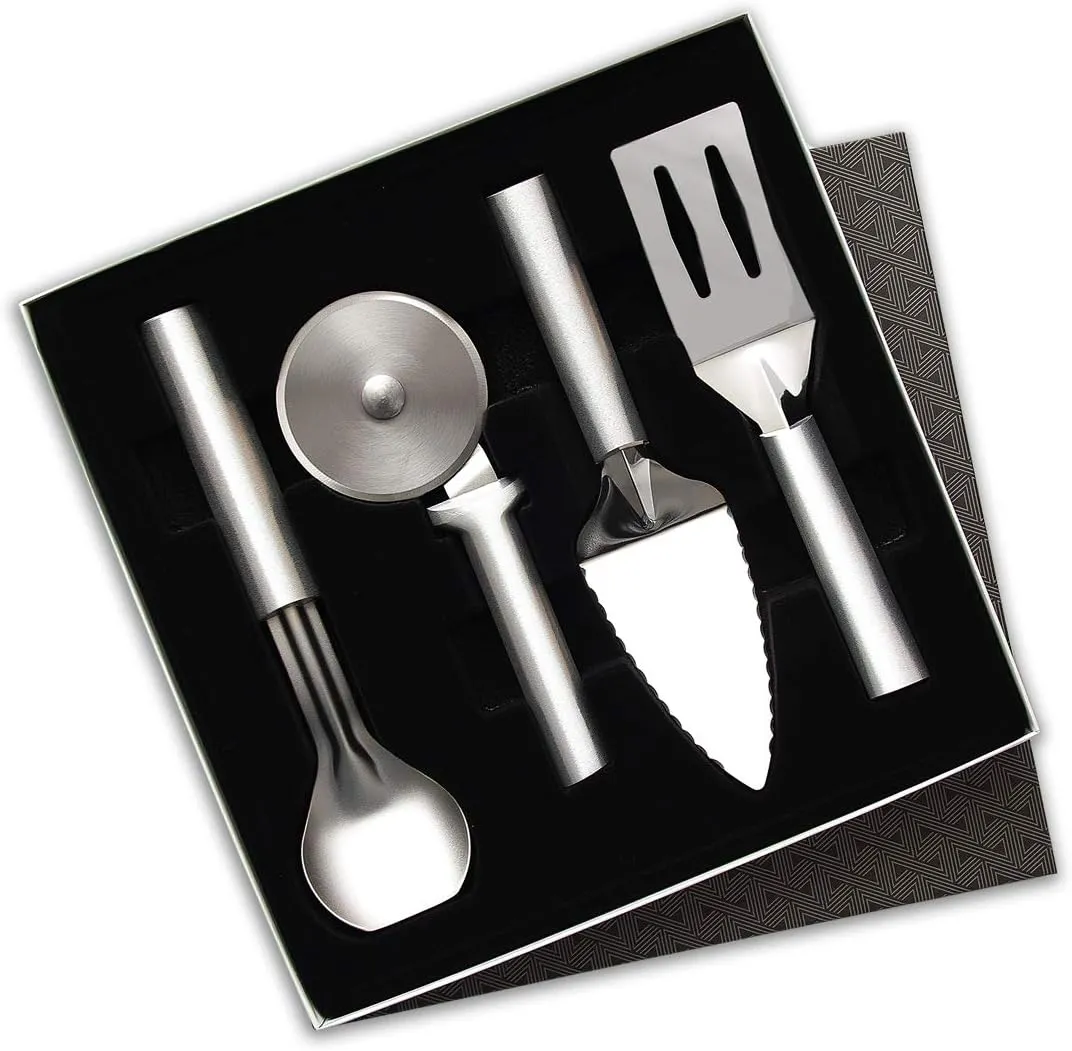 Rada Cutlery Ultimate Utensil Gift Set, Silver Handle