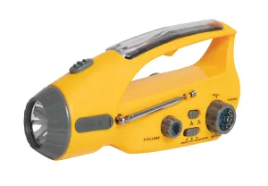 Radio Rothco Flashlight Touch-sensitive Solar/Wind Up with Verified seller