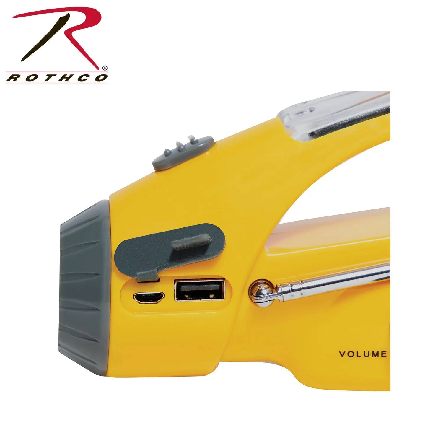 Radio Rothco Flashlight Touch-sensitive Solar/Wind Up with Verified seller
