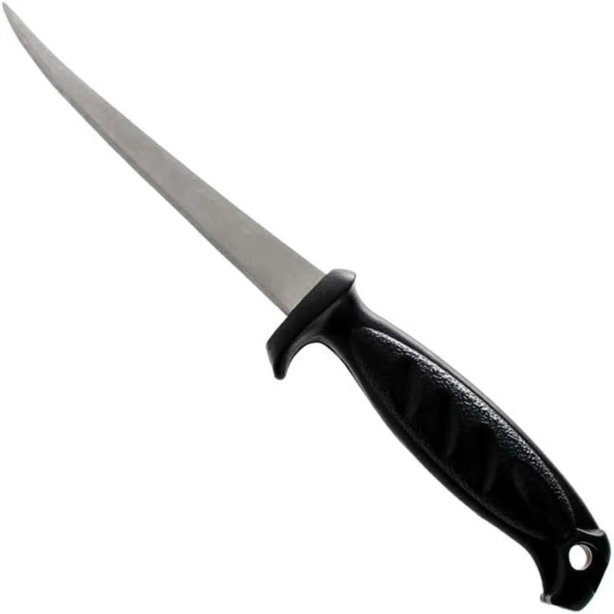 Rapala Deluxe Falcon Fillt 6 w/shrpnr , Black