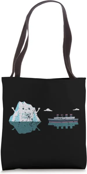 Retro Funny Titanic 1912 - Cruise Ship - Vintage Titanic Tote Bag