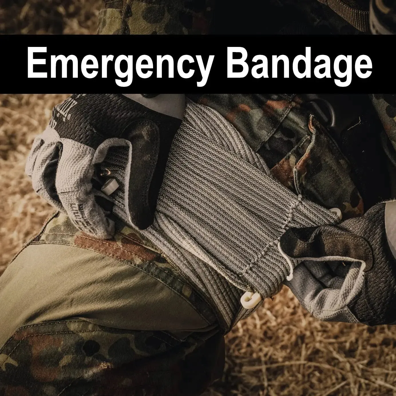 RHINO RESCUE Tactical Trauma Kit – Emergency First Aid IFAK for Outdoor & Combat Use