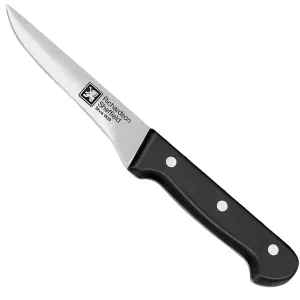 RICHARDSON SHEFFIELD FN201 Universal Professional Boning Knife 5", Stainless Steel, NSF Approved, Silver, Black