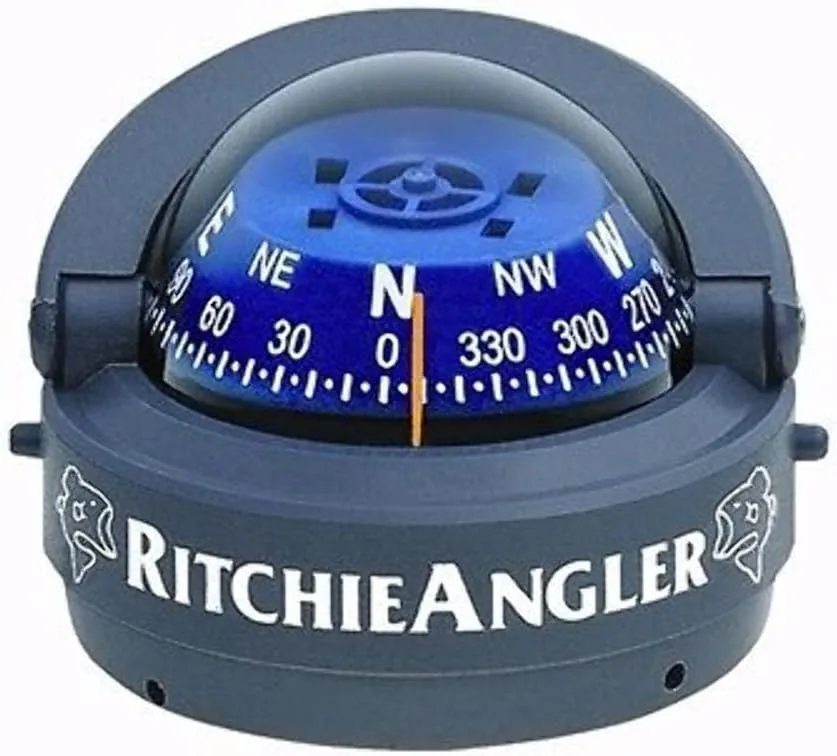 Ritchie RA-93 RitchieAngler Compass - Surface Mount - Gray Marine , Boating Equipment
