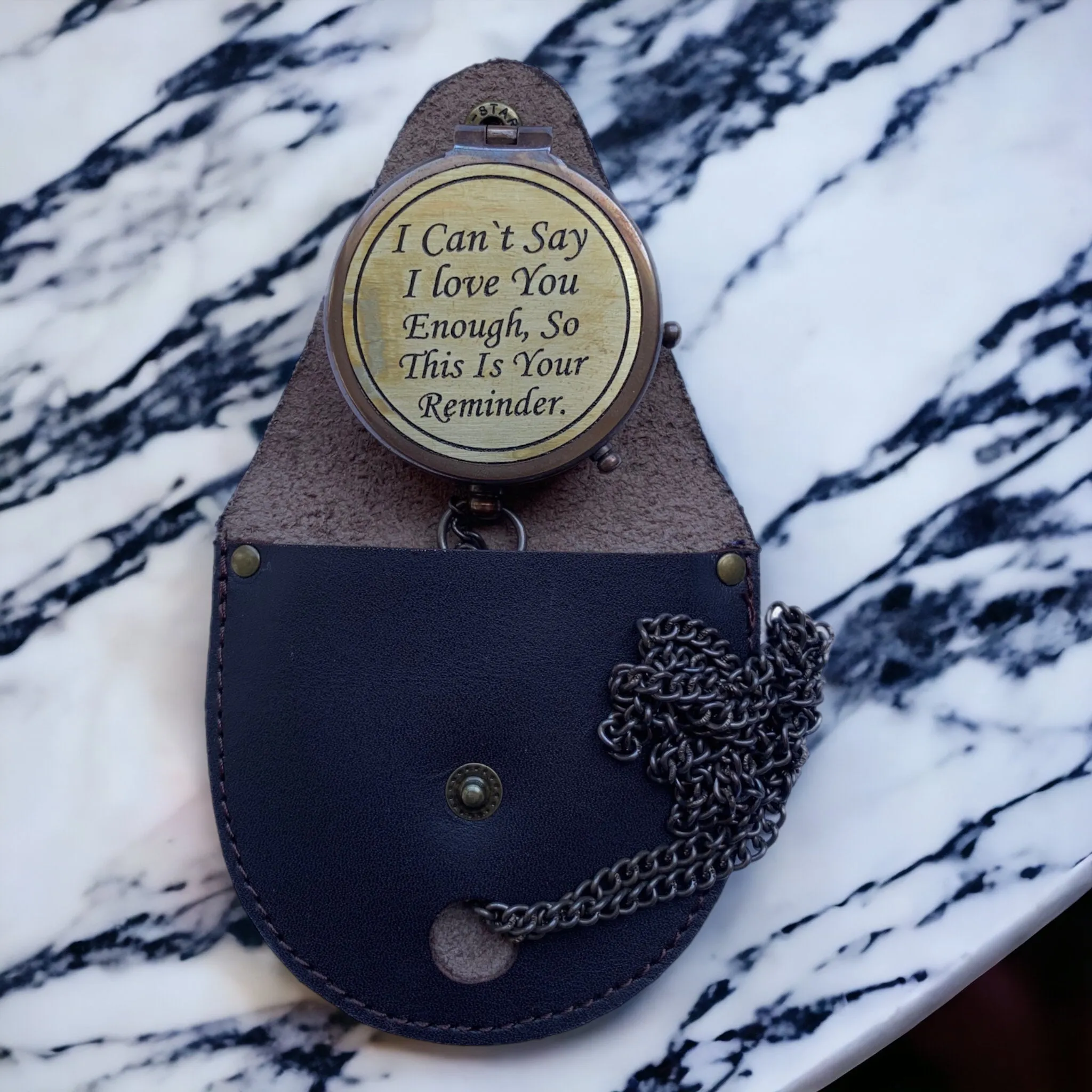 Romantic Gift | I can't say I love you enough, so this is your reminder.