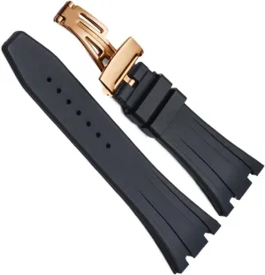 Rubber Watch Strap For AP Royal Oak Offshore 15400/15202/15703men Watch Band Accessories 27mm 28mm
