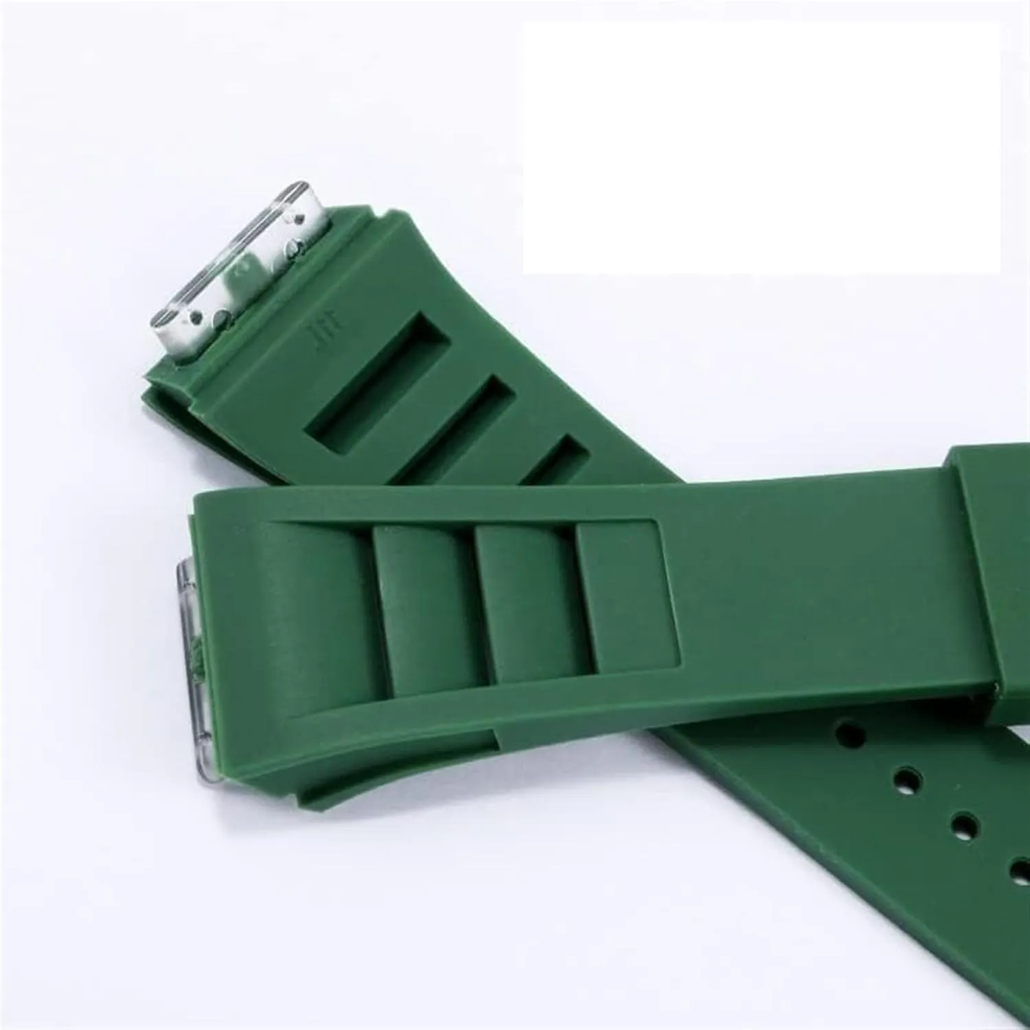 Rubber Watchband For RICHARD MILLE RM011 Series Men's Watch Strap Replacement Accessories 25-20mm