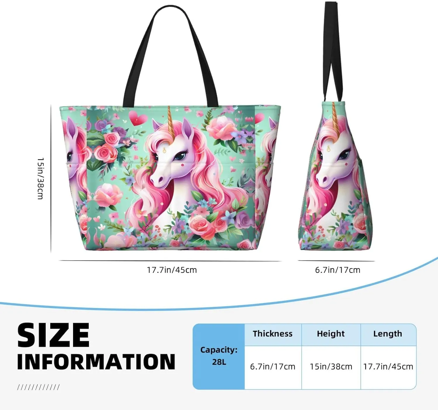 Rugby On Fire Spacious Large Capacity Beach Travel Bag - Foldable Beach Bag Tote Bag With Zipper