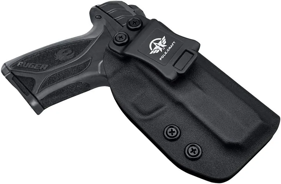 Ruger Security 9 Holster IWB Kydex Holster Custom Fit: Ruger Security 9 Pistol Case- Inside Waistband Carry