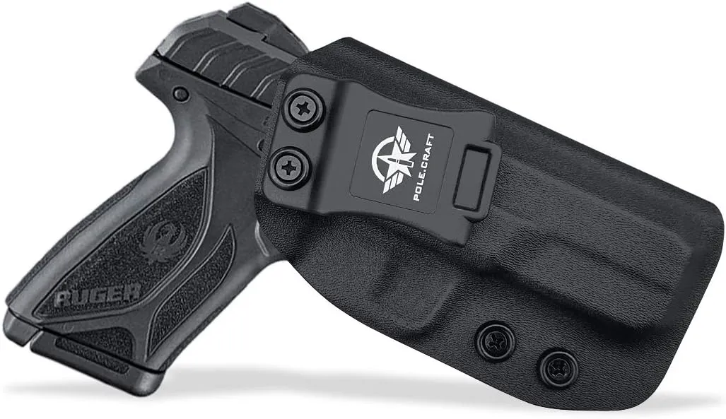 Ruger Security 9 Holster IWB Kydex Holster Custom Fit: Ruger Security 9 Pistol Case- Inside Waistband Carry