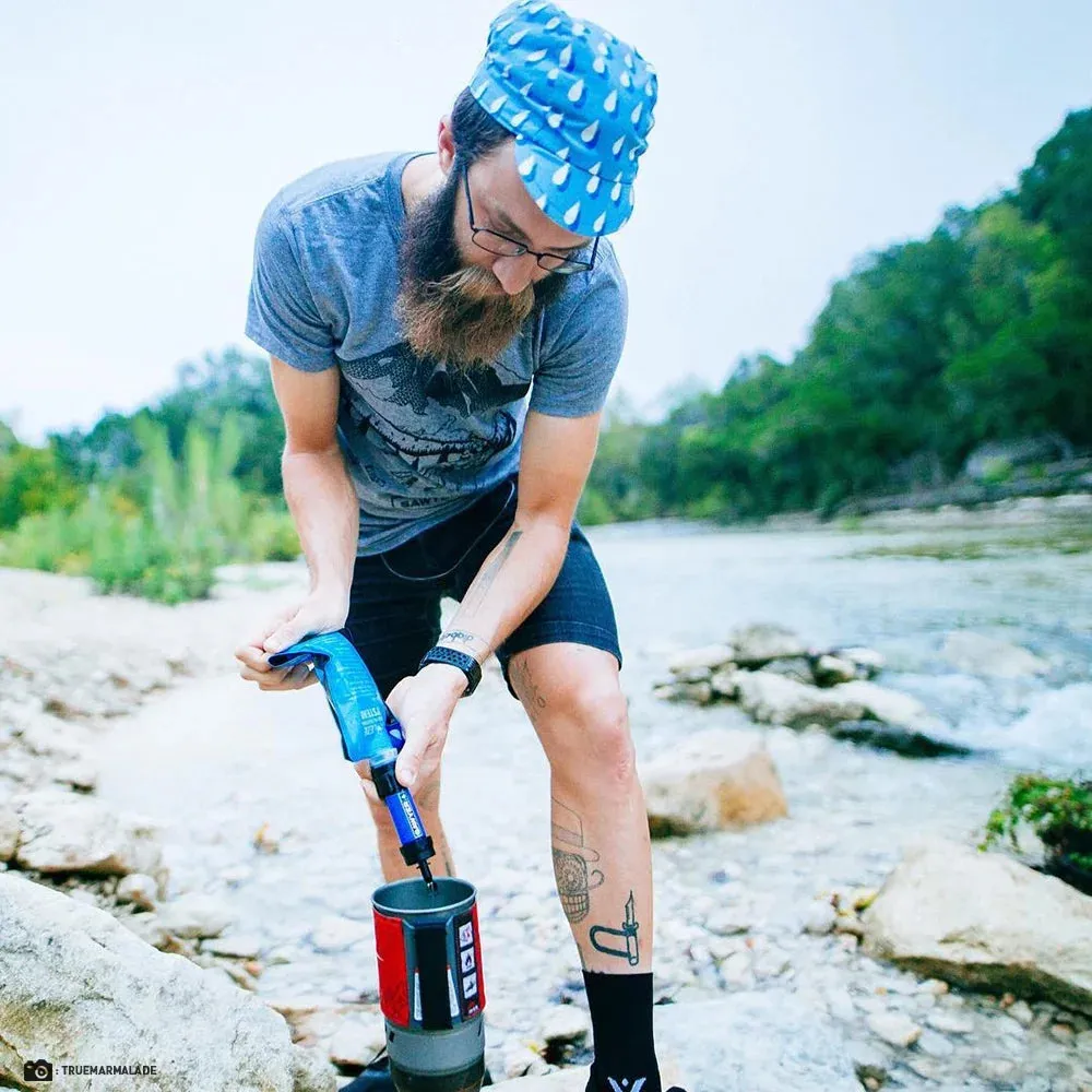 Sawyer MINI Water Filter 2-Pack (Blue & Green) - Ultralight 0.1 Micron Survival Water Purifier