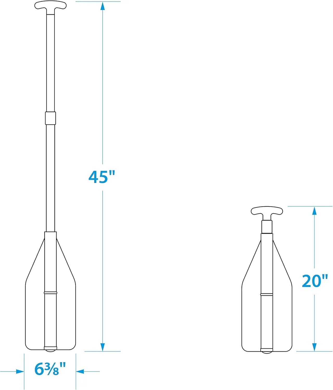 Seachoice Emergency Multi-Purpose Telescoping Boat Hook and Paddle