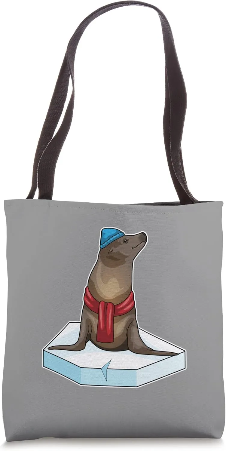 Seal Ice floe Tote Bag