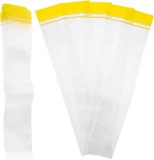 SECFOU Ice Sucker Making Bags 100pcs Ice Candy Molds Safe Edges Versatile Pouch Diy