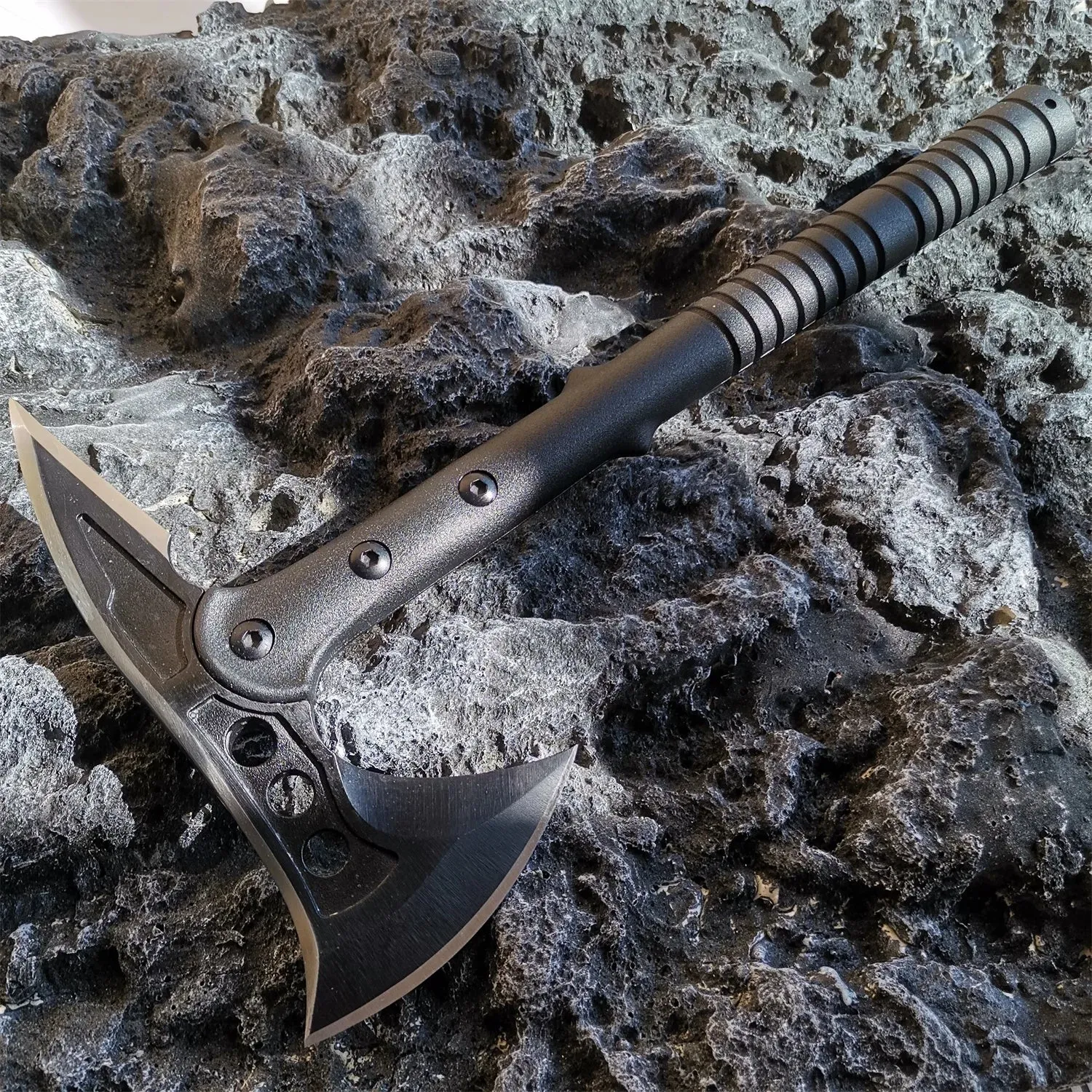 Sharp Axe Tactical Multi Kit Emergency Equipment Travel Axe Survival Axe Outdoor Portable Stainless Steel Camping Axe